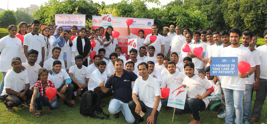 Walkathon 2K to create awareness on healthy heart