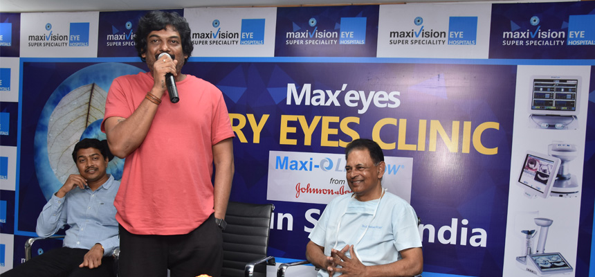 â€œMaxi-O Lipi Flowâ€ worldâ€™s best device for dry eyes treatment launched in MaxiVision Eye Hospitals