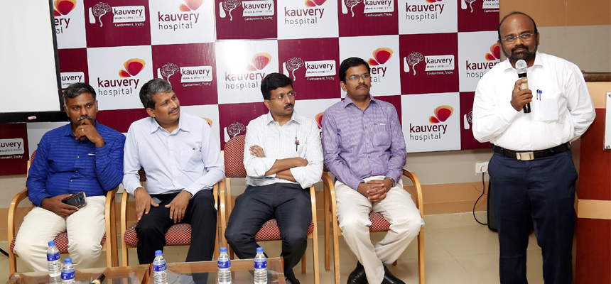 KAUVERY HOSPITAL LAUNCHES CAMPAIGN TO RAISE AWARENESS ON STROKE 