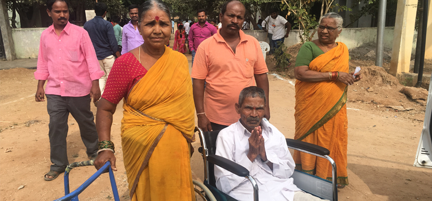 HEALTH AND HAPPINESS FOR SENIOR CITIZENS ON TELANGANA ELECTION DAY