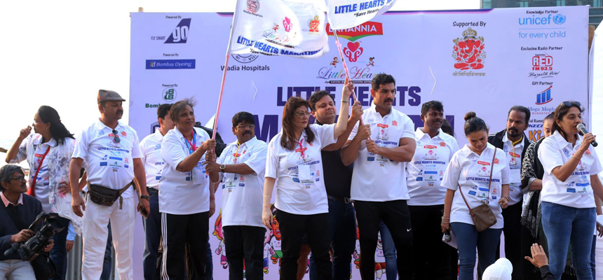 7000 kids ran in Wadias Little Hearts Marathon 2019