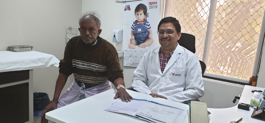 KIMS ICON Doctors remove a 25 paisa coin stuck in lungs for 30 years