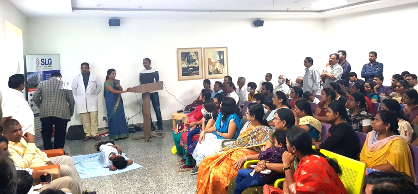 SLG Hospitals organizes Epilepsy awareness camp to mark International Epilepsy Day