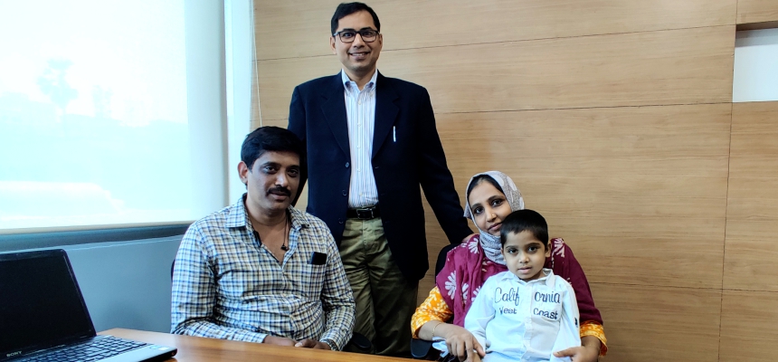 In A Rare Same Blood Group Swap Liver Transplant, 5 Year Old Child and 67 Year Old NRI Businessman Get A New Lease Of Life At Global Hospital