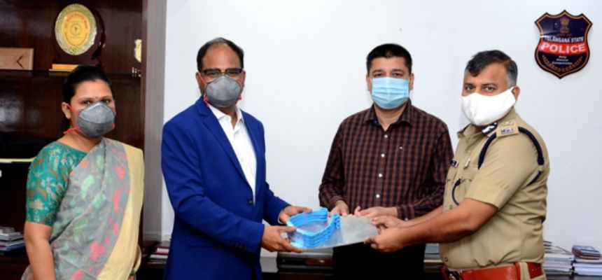 EPIONE DONATES 500 FACE SHIELDS TO POLICE DEPARTMENT A GENEROUS INITIATIVE ON 2ND ANNIVERSARY