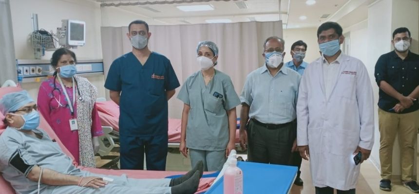 A practice for the upcoming COVID vaccine was conducted at Gleneagles Global Hospitals on Friday.