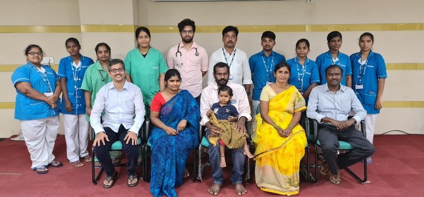 KIMS Kurnool Doctors save a boy from a fatal situation who was suffering from Dengue