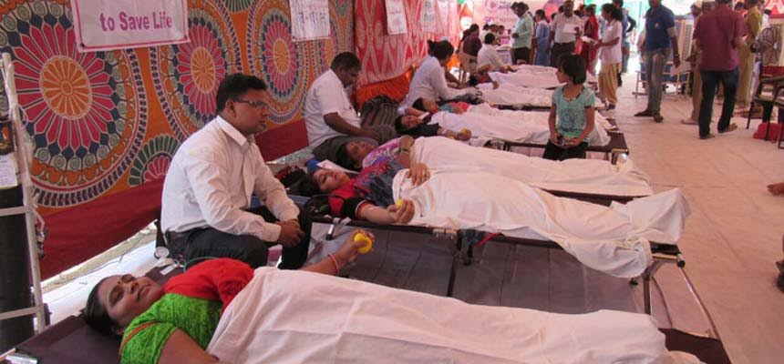 Not enough blood for India 