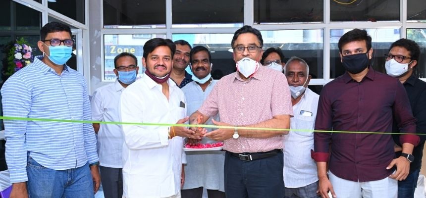 Aadya Skanda Diagnostic Center Inaugurated Arekapudi Gandhi, MLA was chief guest