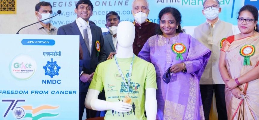 NMDC Grace Cancer Runs Cancer prevention  message to reckon across six continents