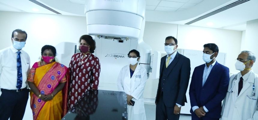 Apollo Hospitals launches Varians TrueBeam radiotherapy system with Velocity specialized software for advanced cancer treatment