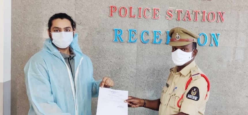 School student develops COVID Warriors App, initiates free   sanitisation of Government offices as per WHO guidelines