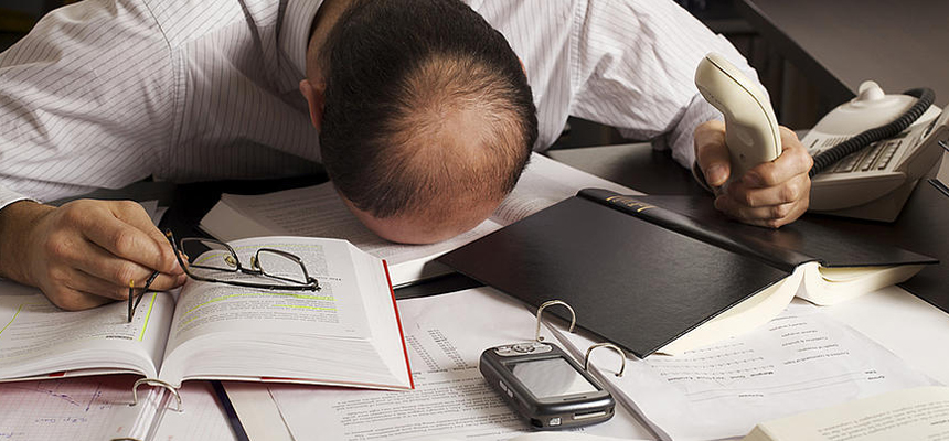 Work related stress on the rise