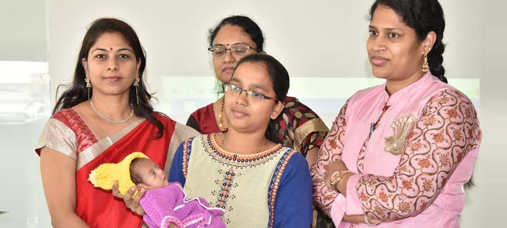 550 gms child survives at KIMS Cuddles