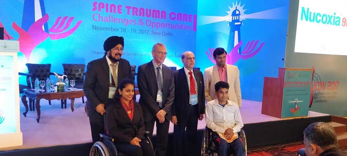 Spinal injury survivors can be made an active work force 