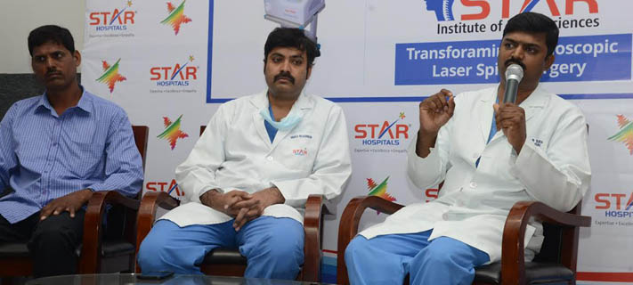 First Endoscopic Laser Spine Surgery Center in South India