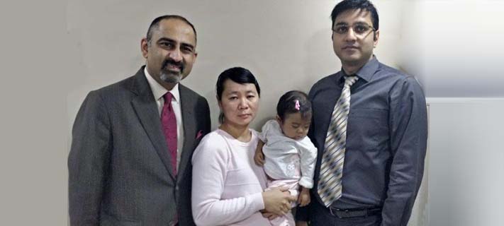 Older siblingâ€™s diagnosis saves life of year-old Cambodian baby girl