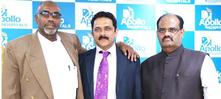 Hip surgery carried out in Somalian patient at Apollo Hospitals 