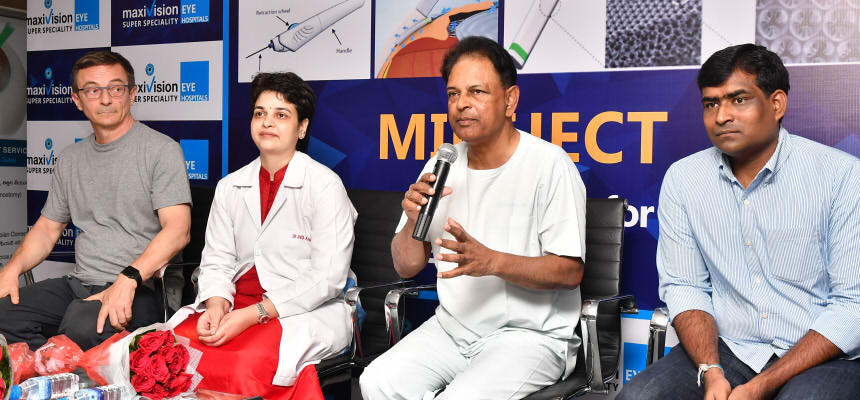 Maxivision unveils Breakthrough Research in Eye-care 