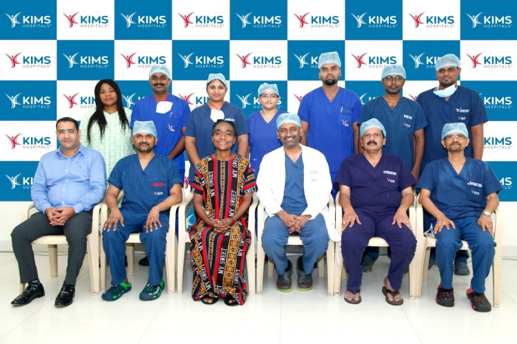 Zambian nurse undergoes rare treatment at KIMS Hospitals