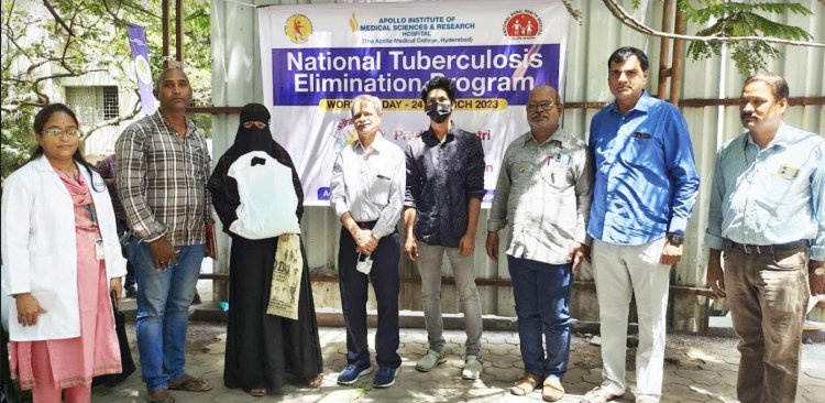 Apollo Institute of Medical Sciences & Research commemorates the World TB Day, by hosting a TB Awareness Program!