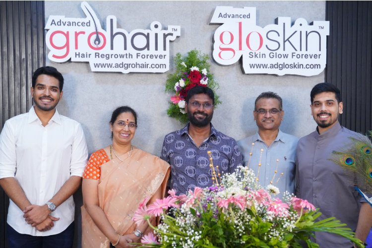 Advanced GroHair & GloSkin Clinic, the leading Hair regrowth & Skin treatment brand, launches at Gachibowli