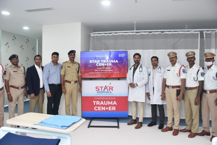 Star Hospitals Financial District Launches One of Hyderabad's Largest Trauma Center, Inaugurated by Deputy Commissioner of Police, Cyberabad.