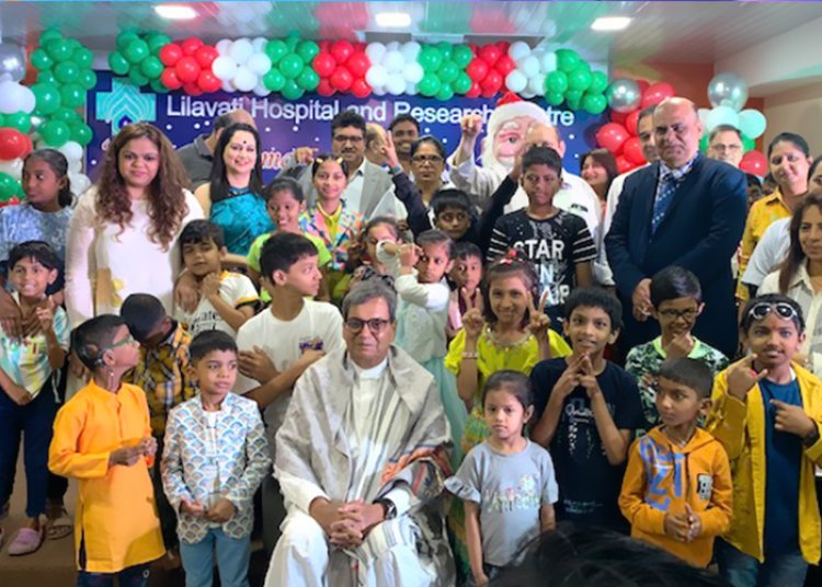 Christmas Party Organized  For Children With Cochlear Implant At Lilavati Hospital