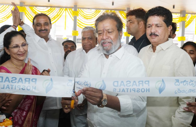 Government is strengthening Arogyasri & government hospitals to provide better healthcare services to common man: Mr. Damodar Raja Narasimha