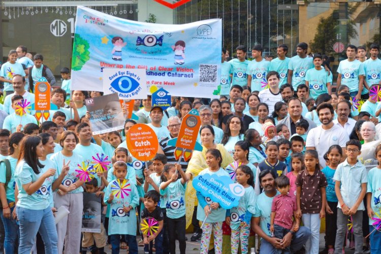 Children’s Eye Care Week Awareness Walk to Create Awareness on Childhood Cataract