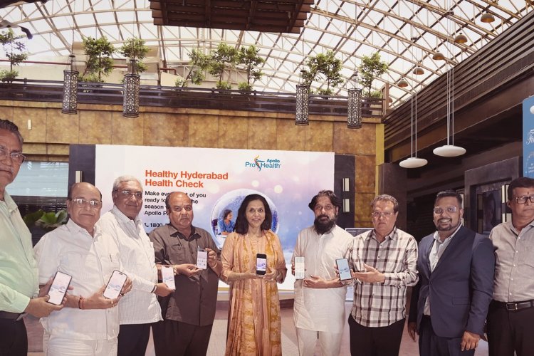 Apollo Hospitals has launched Healthy Hyderabad Health Check package in Hyderabad