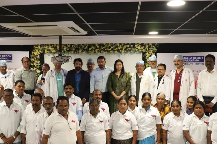 100 Lives Transformed: Malla Reddy Narayana Hospital Celebrates the Success of Over 100 Minimally Invasive Cardiac Surgeries