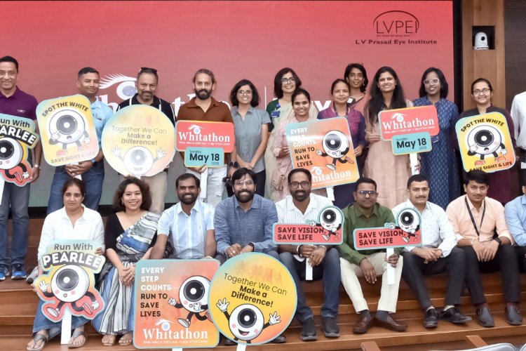 LVPEI unveils WHITATHON 2025 Poster, with ‘Pearlee’ — the official mascot for the annual run for Retinoblastoma