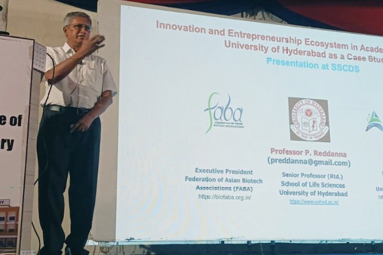 Bridging the Lab-to-Market Gap: Professor Reddanna Outlines Blueprint for Pharmaceutical Innovation in Indian Academia