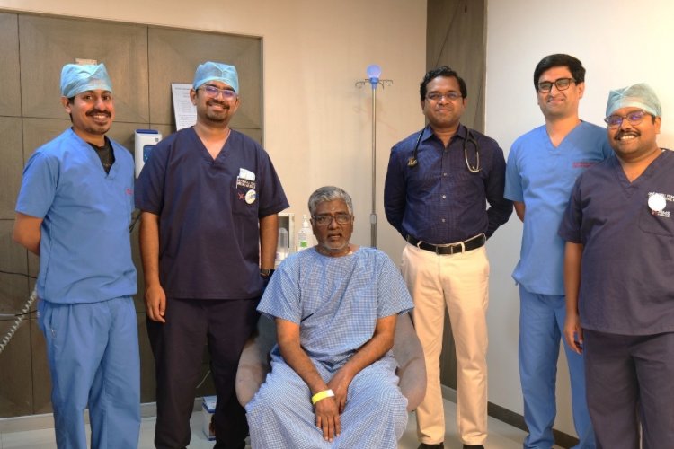 KIMS Kondapur Doctors Save Life of man Airlifted from Africa