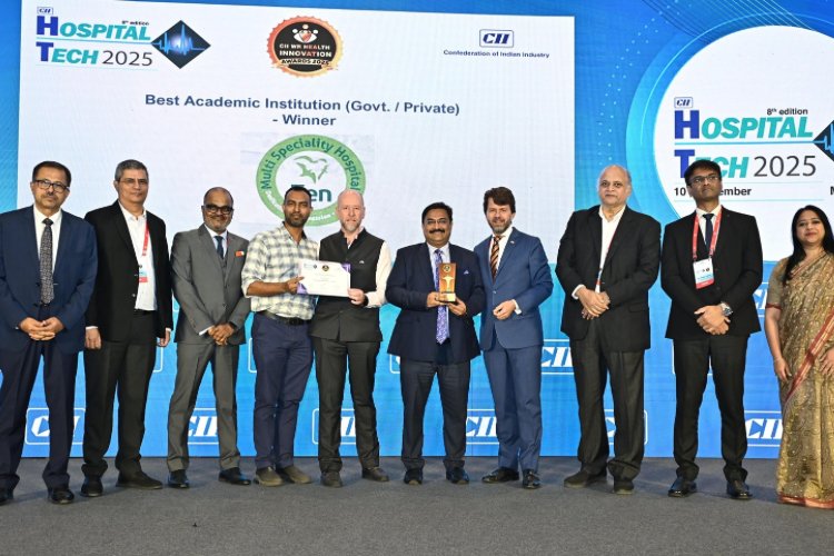 Zen Multispeciality Hospital Honoured with CII WR Health Innovation Award 2025 for Best Academic Institution