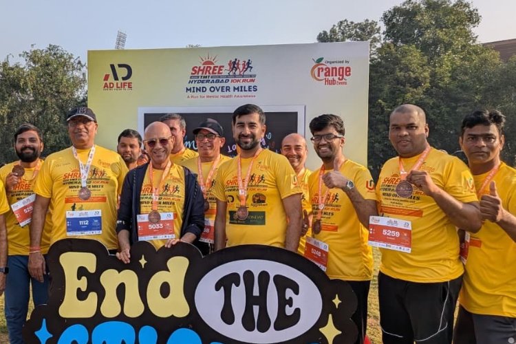 Shree TMT Hyderabad 10K Run Promoted Mental Health Awareness and Child Health