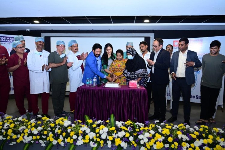 Malla Reddy Narayana Multispeciality Hospital Achieves  a National Milestone of 50 + Robotic Intra-Cardiac Surgeries (Reinforcing Hyderabad’s leadership in advanced robotic cardiac care)