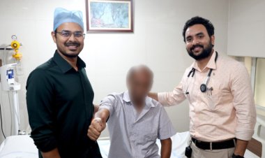 year-old man saved from life-threatening brain artery blockage at KIMS Seethammadhara  - Stent placed through blood vessel without open surgery