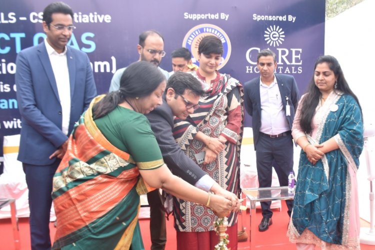 CARE Hospitals in Association with Jagathi Foundation Launches Flagship CSR Initiative “Project OJAS” to Support TB Patients