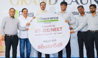 Resonance Foundation Center – Karimnagar Grandly Launched by Shri JD Lakshminarayana Garu!