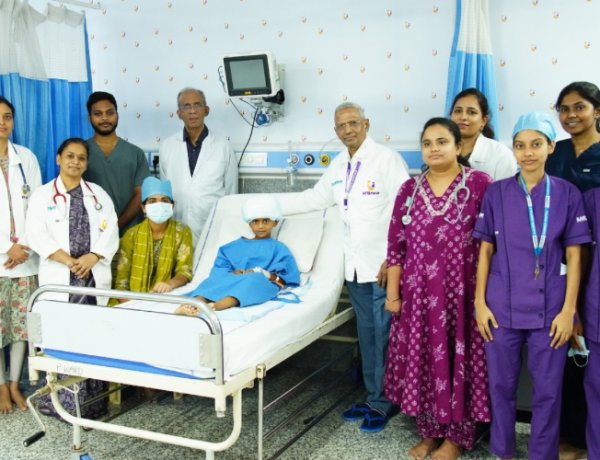 Mauled by Dogs, Saved by Doctors - 7 yrs old makes a remarkable recovery at Kamineni Hospitals
