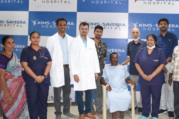 Brain aneurysm treated without open surgery at  KIMS Saveera, Anantapur